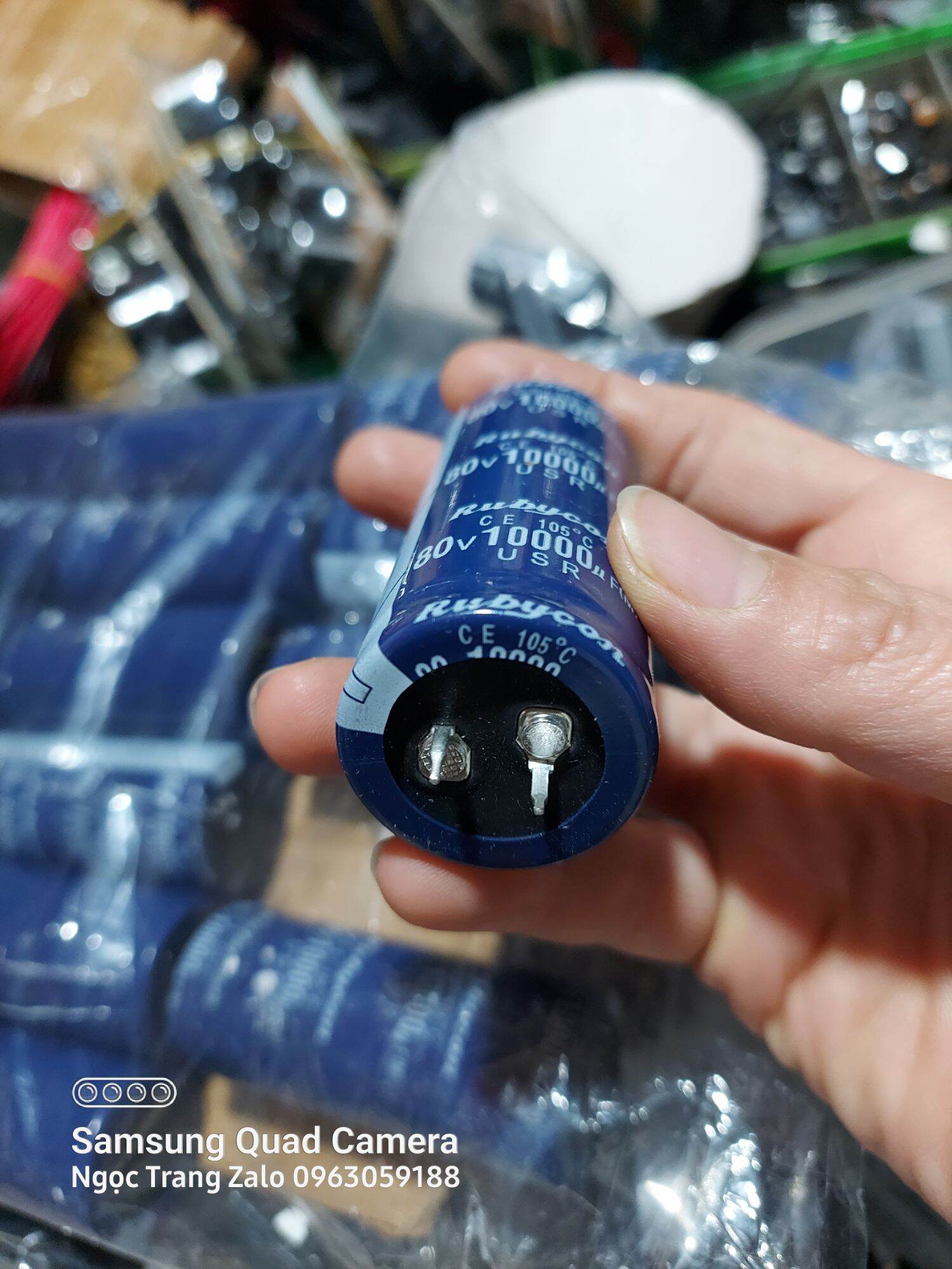 Tụ Lọc Nguồn 10.000 - 80V (3×7)- Giá 1 Tụ