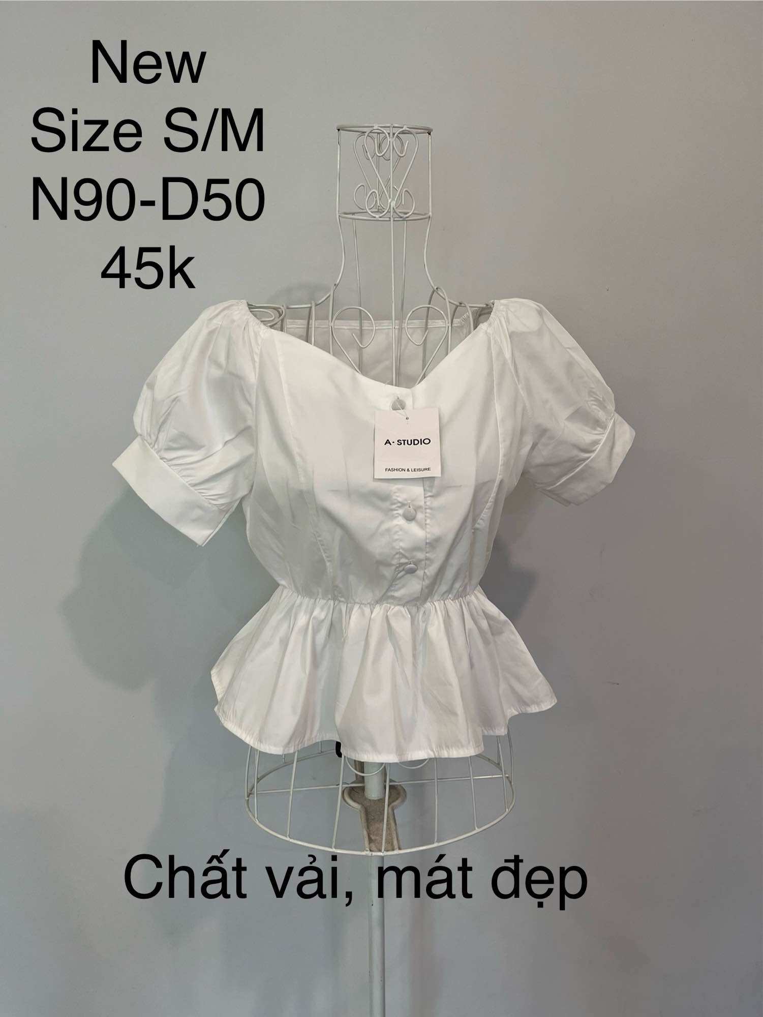 Áo kiểu đơn giản - nhiều mẫu