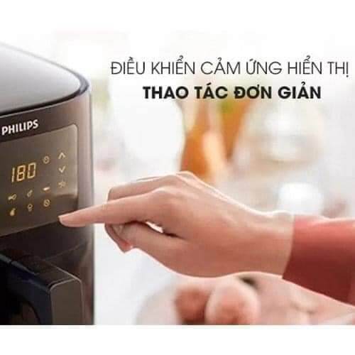 [HÀNG CHÍNH HÃNG] NỒI CHIÊN KHÔNG DẦU 6.2 lít PHILIPS HD9270/00