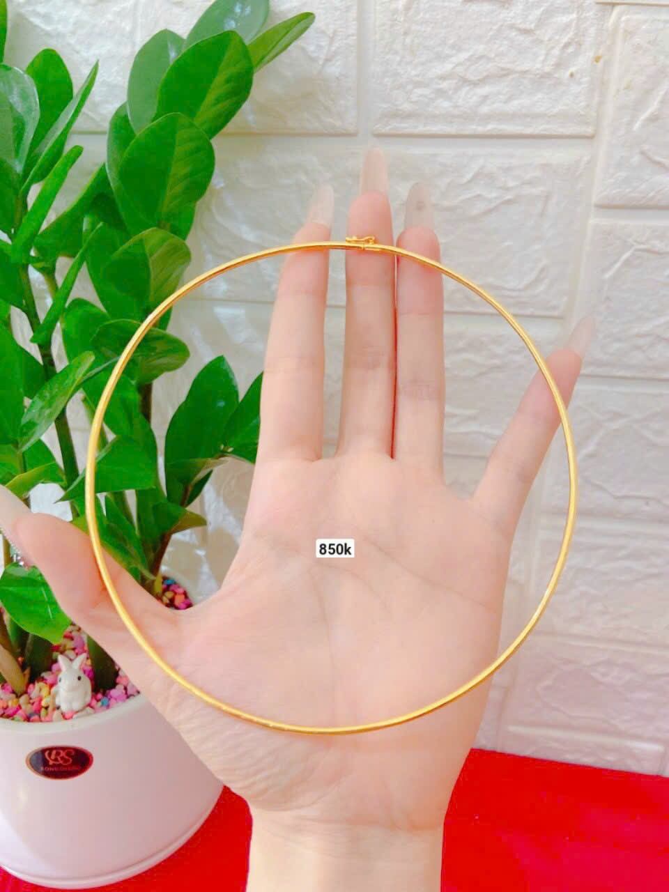 kiềng vàng non cho nữ . kiềng cổ chơn