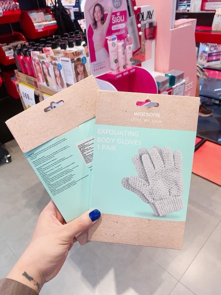 Găng tay tắm Watsons thái lan