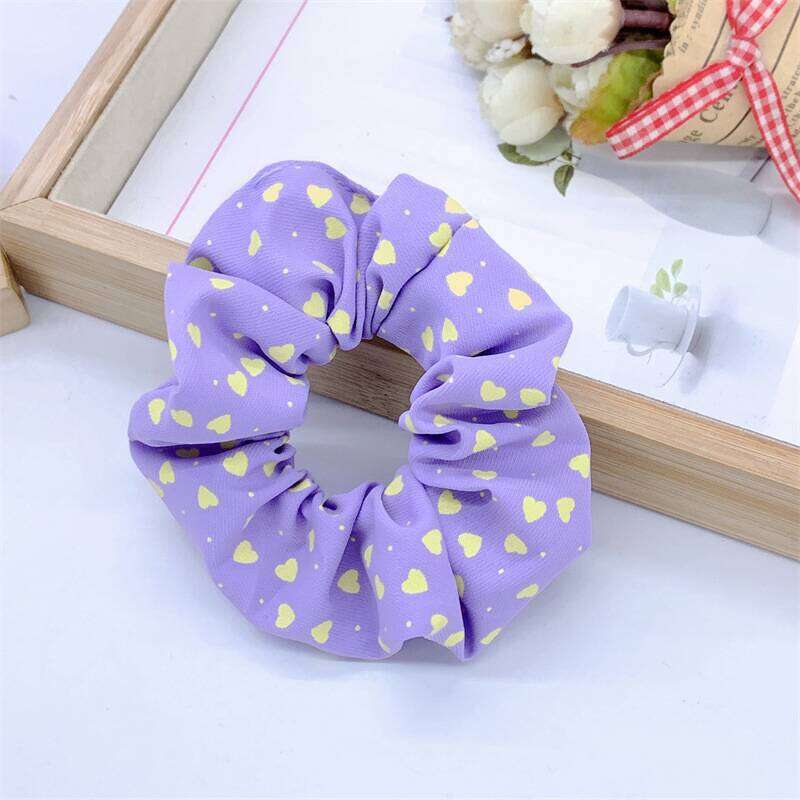 (GIÁ SỈ) COMBO 10 CÁI CỘT TÓC SCRUNCHIES NHIỀU MÀU MẪU TIM
