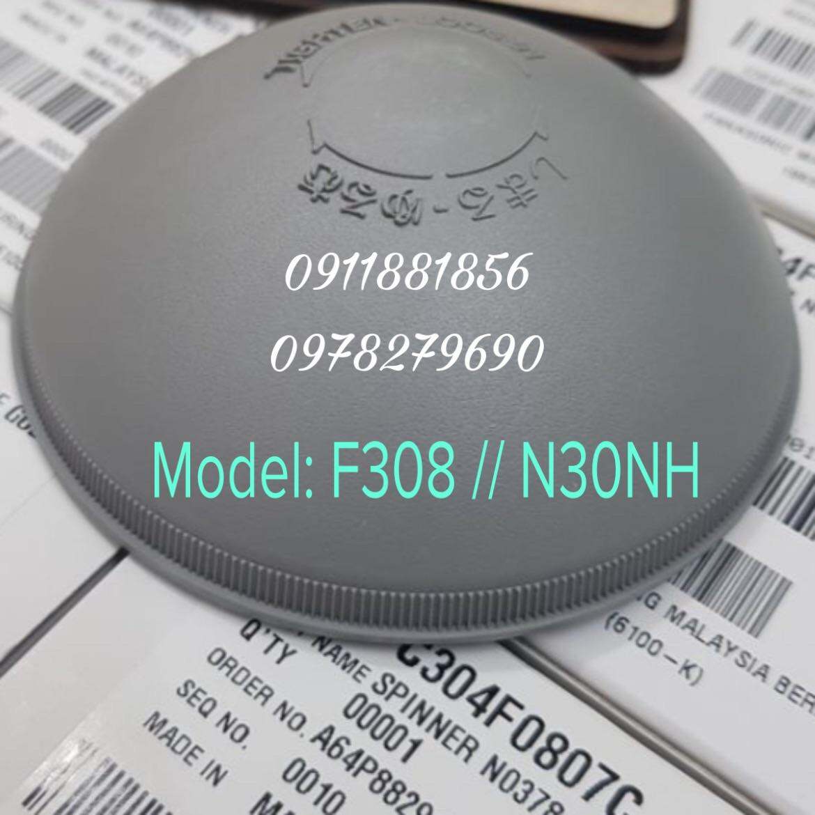 Khóa Cánh Quạt Panasonic F308, KDK N30NH / Núm Chặn Cánh Quạt KDK N30NH - Hàng Chính Hãng - Linh Kiện Quạt KDK