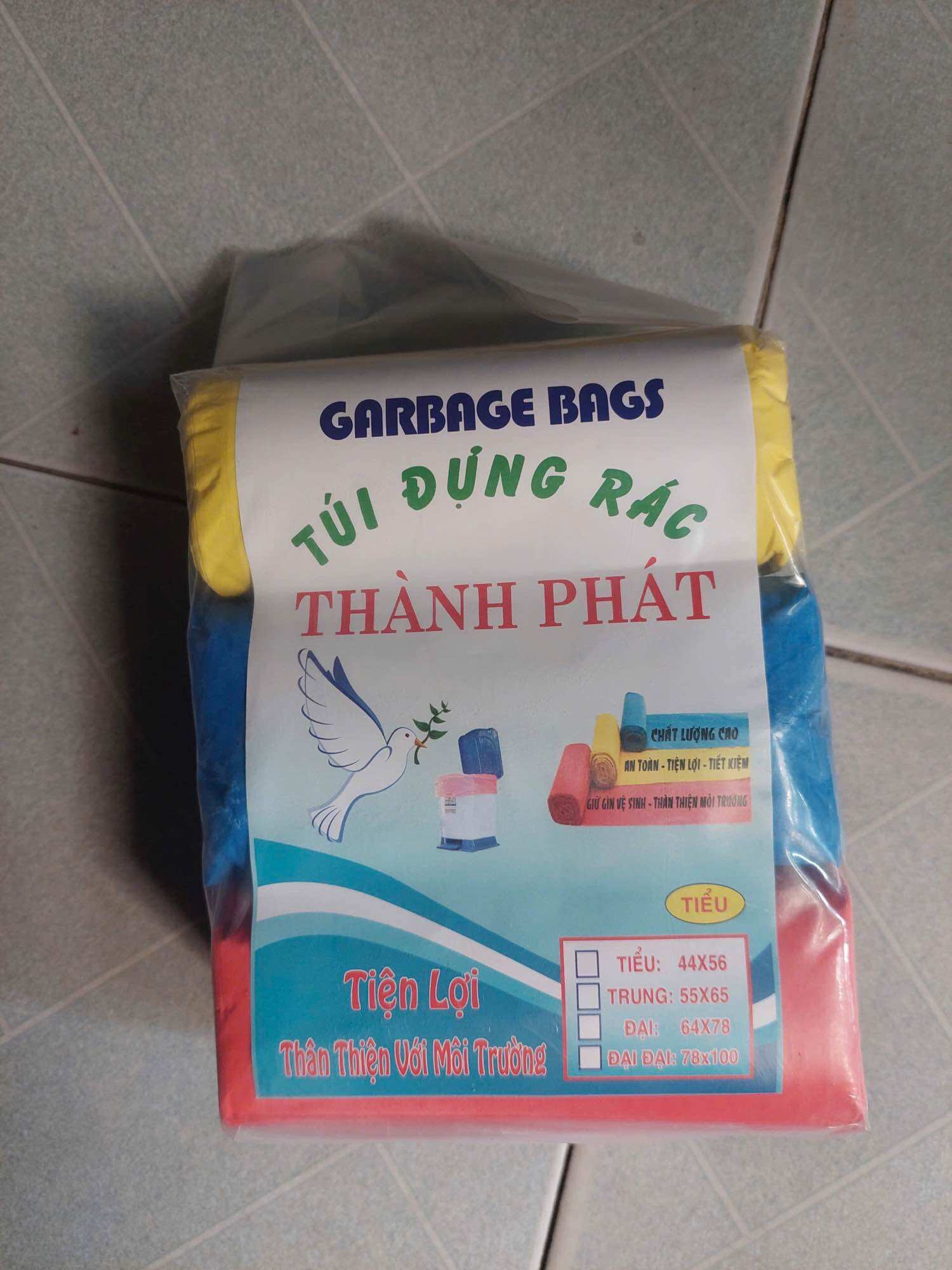 [HCM]TÚI ĐỰNG RÁC NHIỀU MÀU SIZE TIỂU ( 44X55)