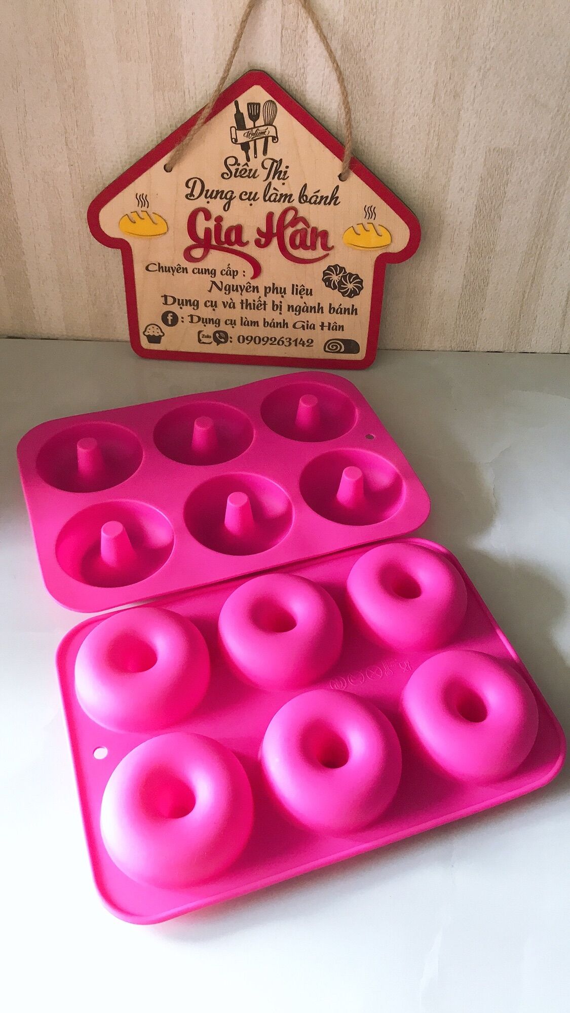 Khuôn silicon hình donut