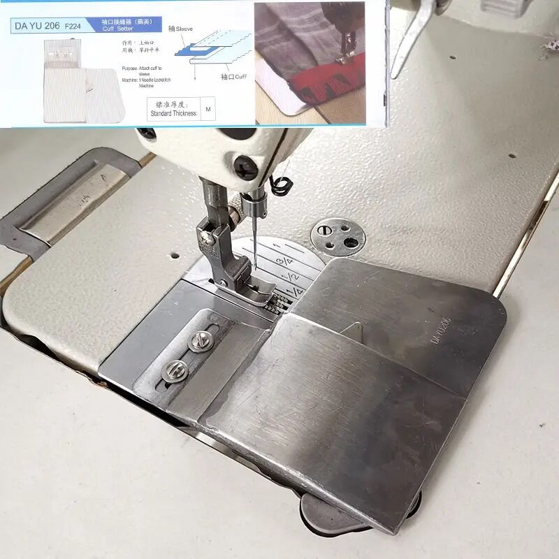 Cữ tra măng séc tra tay áo sơ mi, cổ áo, nẹp áo dùng cho máy 1 kim công nghiệp
