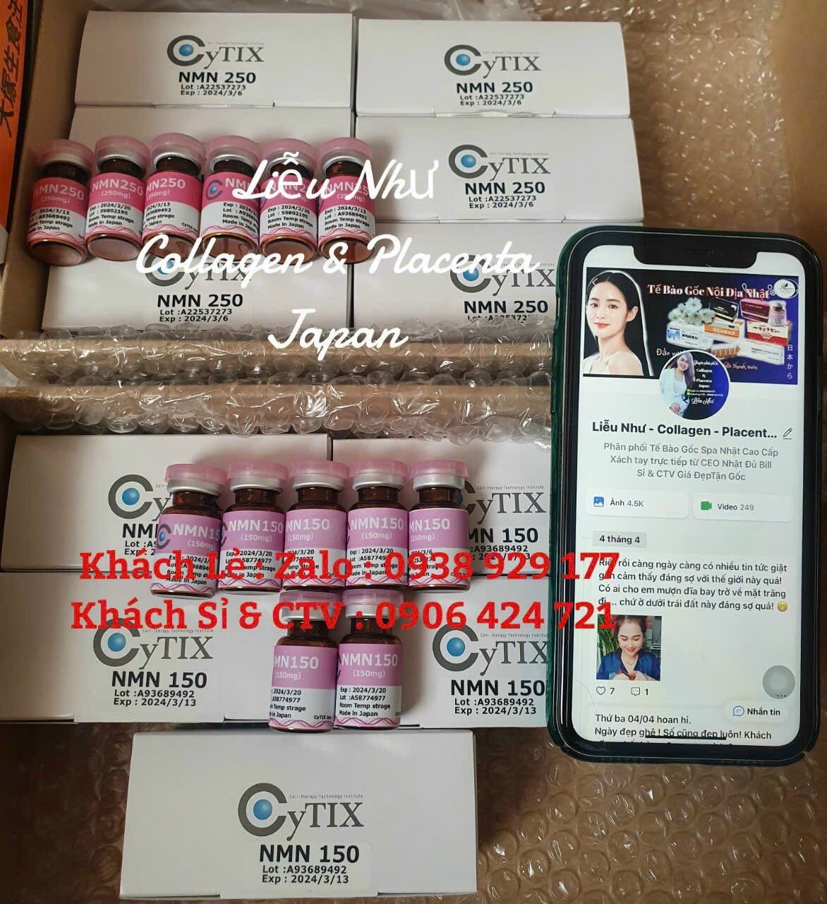 Nmn truyền 250mg nhật bản chính hãng 01 lọ tặng kèm muối truyền - ảnh sản phẩm 1