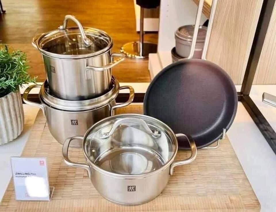 Bộ nồi zwilling pico mini 4 món dày dặn bền đẹp cho căn bếp nhỏ