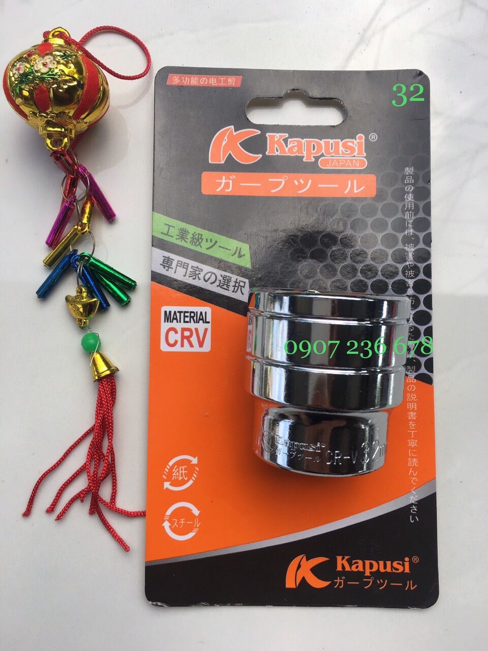Đầu tuýp 1/2 Kapusi - Đầu tuýp 8-24mm