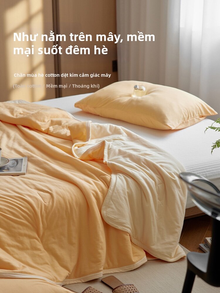 Comfort Sleep Pure Cotton Summer Blanket Giá 626,000 Đồng*Miễn phí vận chuyển