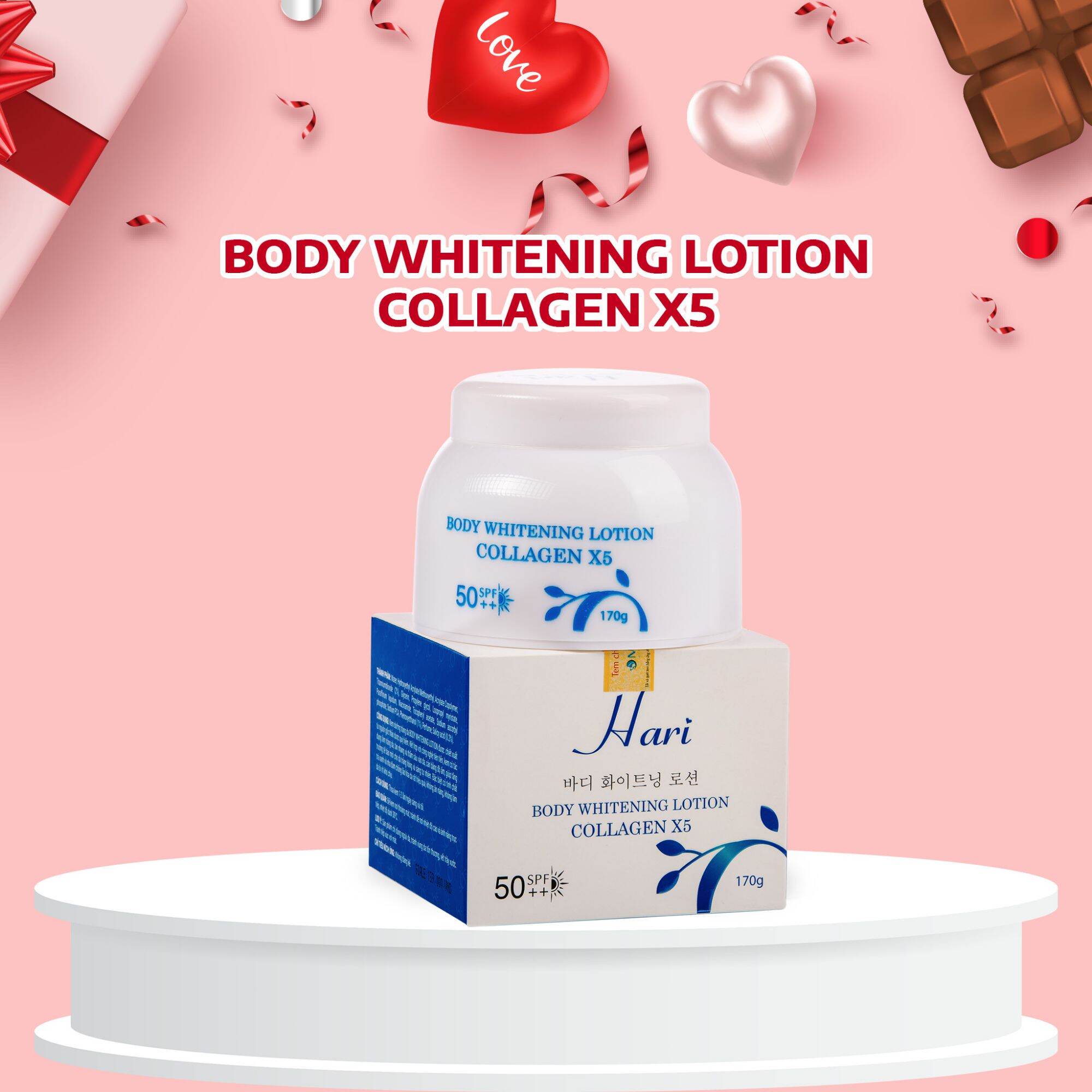 Kem body dưỡng da hari