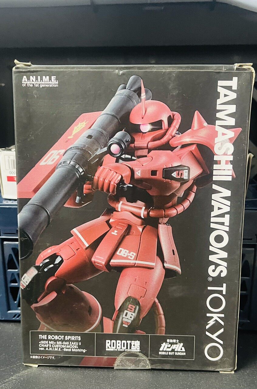 Zaku ii char’s custom model ver anime