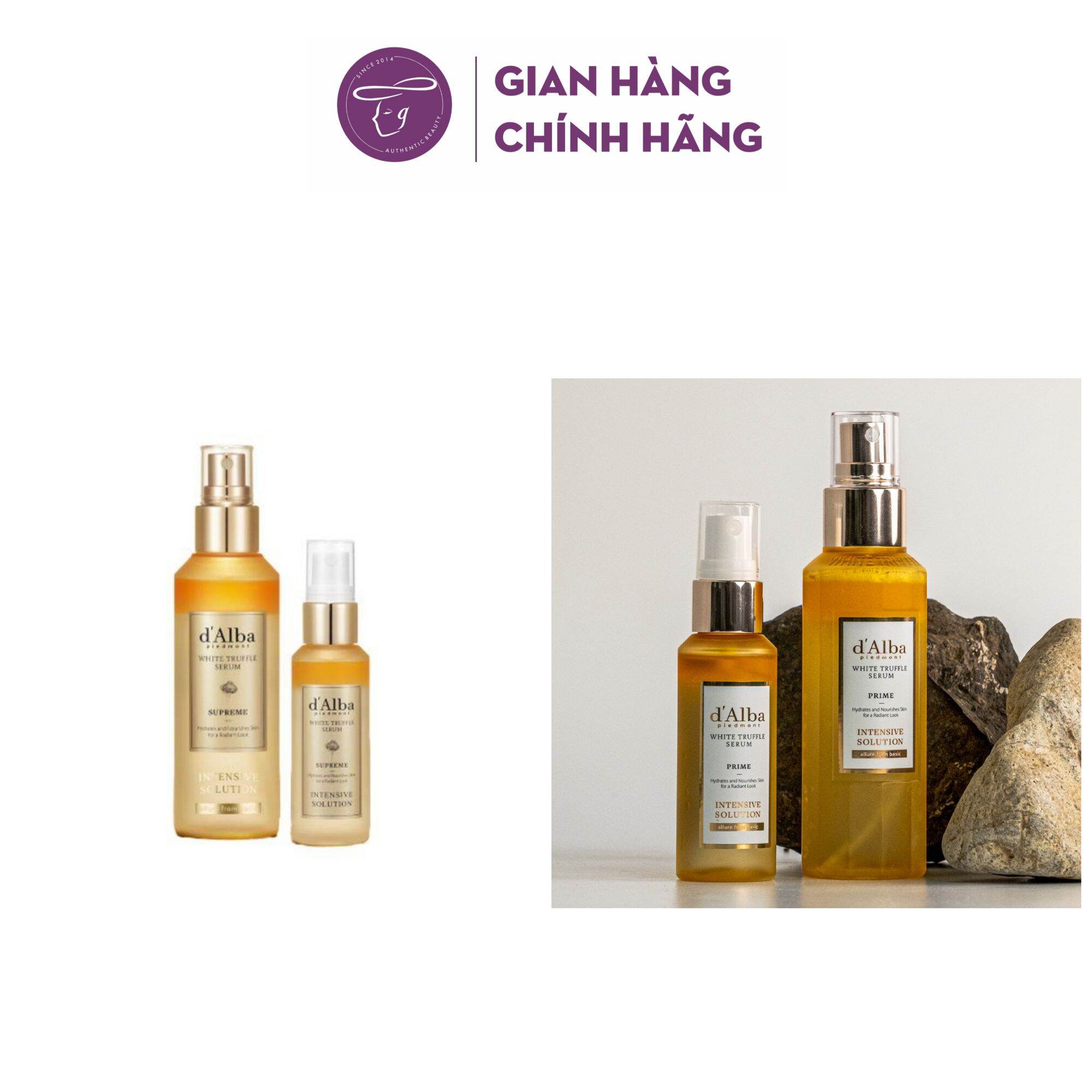 [ĐỦ BILL - 50ML/150ML] Xịt dưỡng D'alba White Truffle Serum Supreme dưỡng ẩm, chống lão hoá, làm dịu da D alba - Dalba