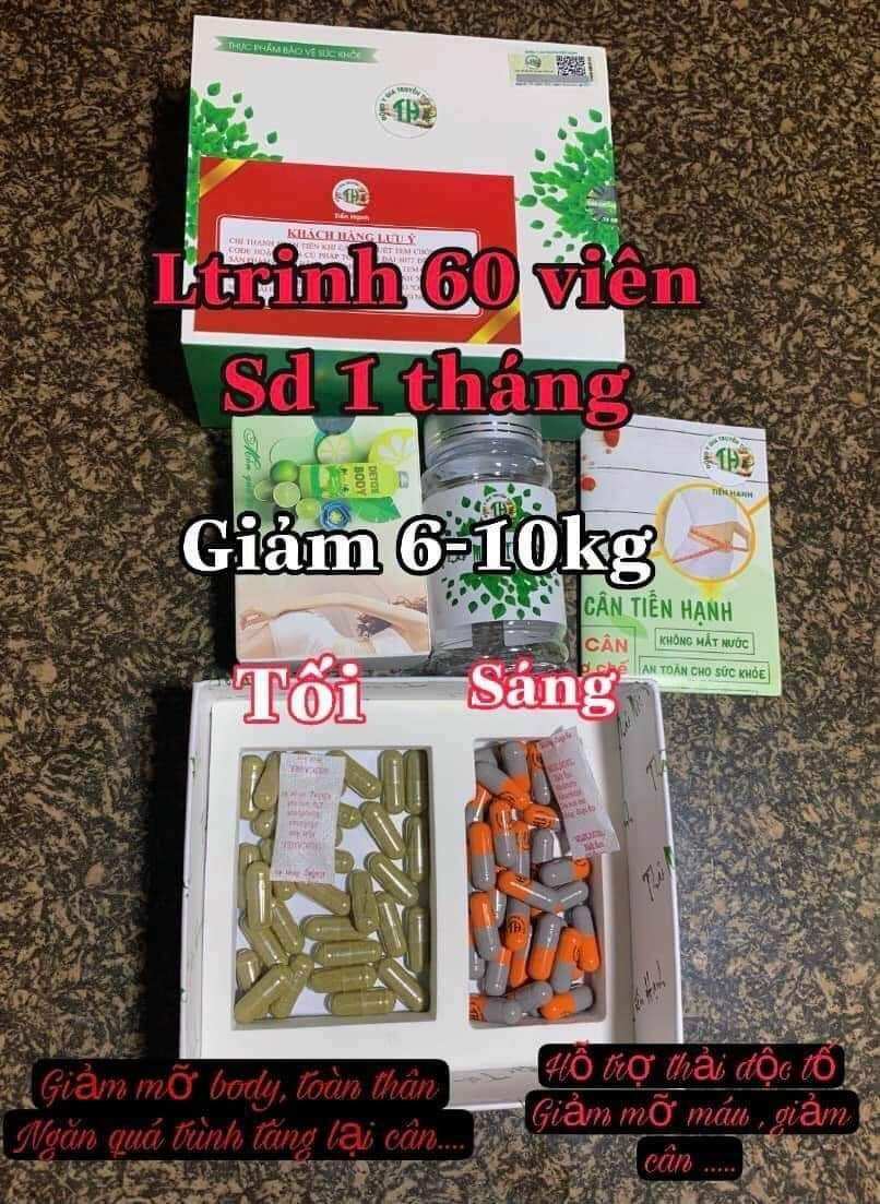 Giảm cân T.H VIP giảm cân siêu tốc tặng kèm detox