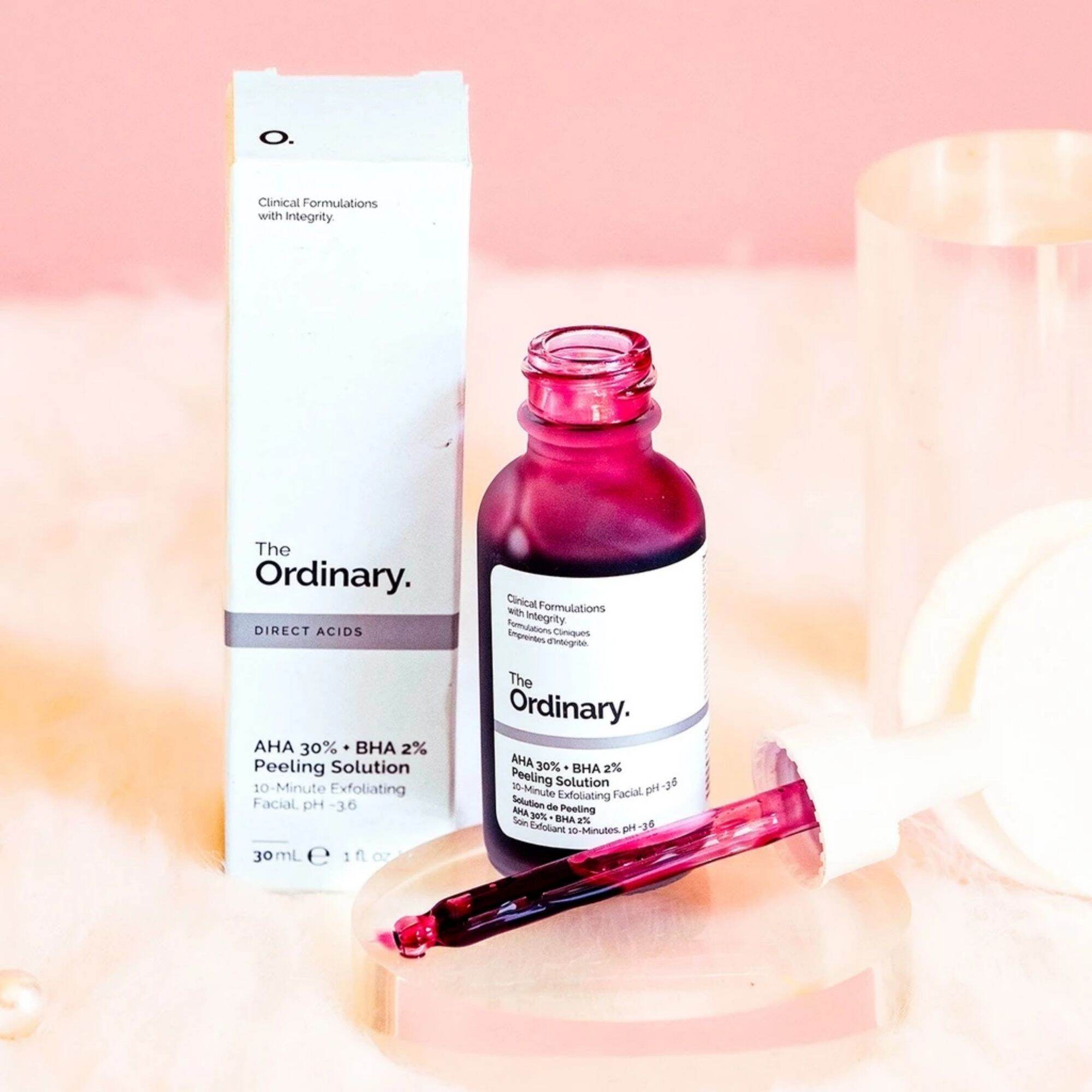 SERUM TẨY TẾ BÀO CHẾT THE ORDINARY AHA30% & BHA2% PELLING solution.(CHÍNH HÃNG)