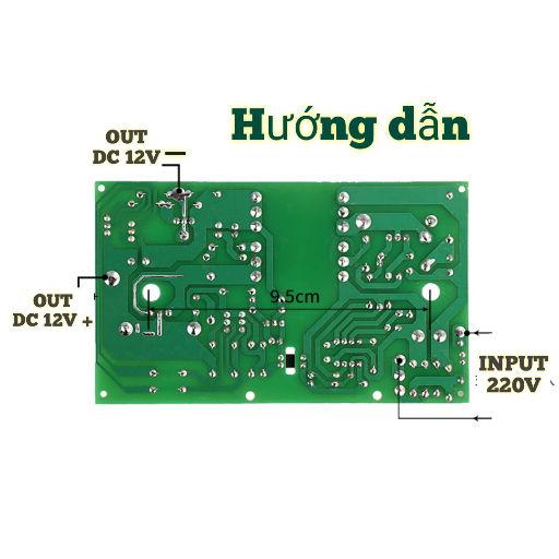 Mạch sạc ác quy và pin Lithium 12V/4-100A