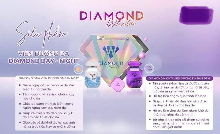 Trắng da Ngọc Trinh Beauty Diamond White Day & Night mẫu mới