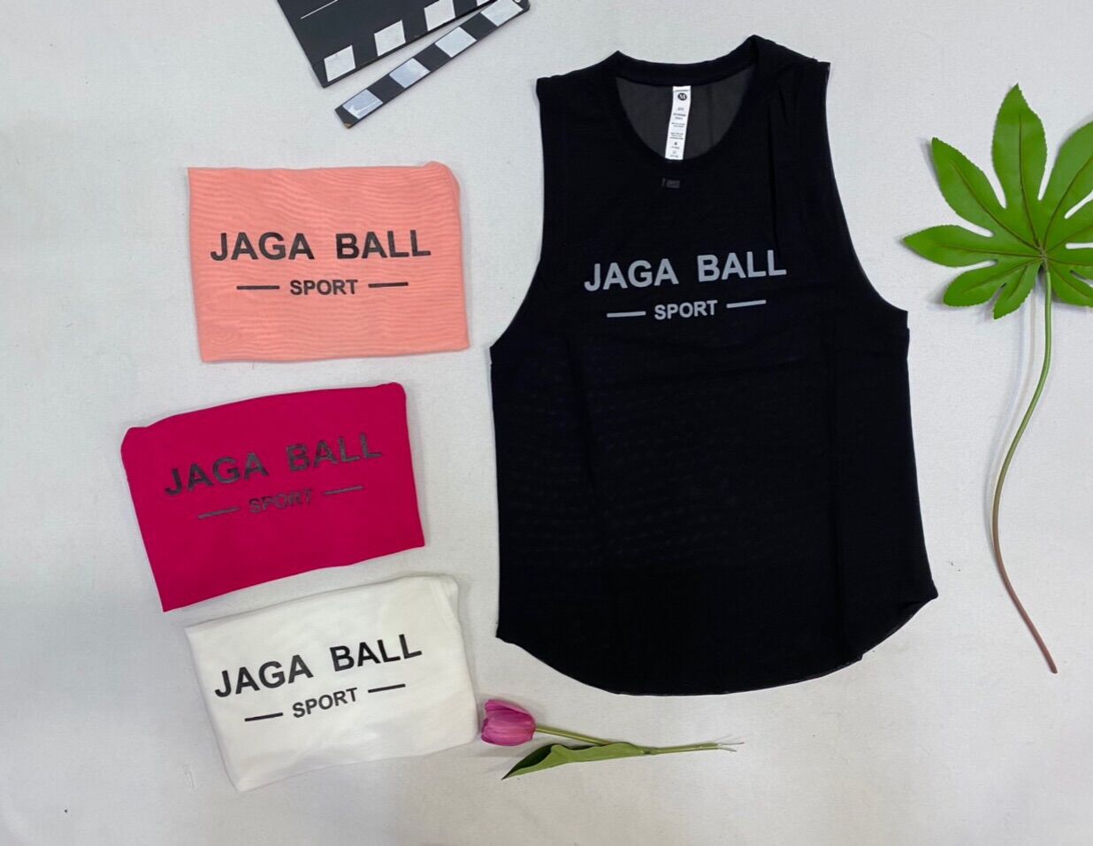 Áo tank-top lưới tập gym thể thao yoga nữ