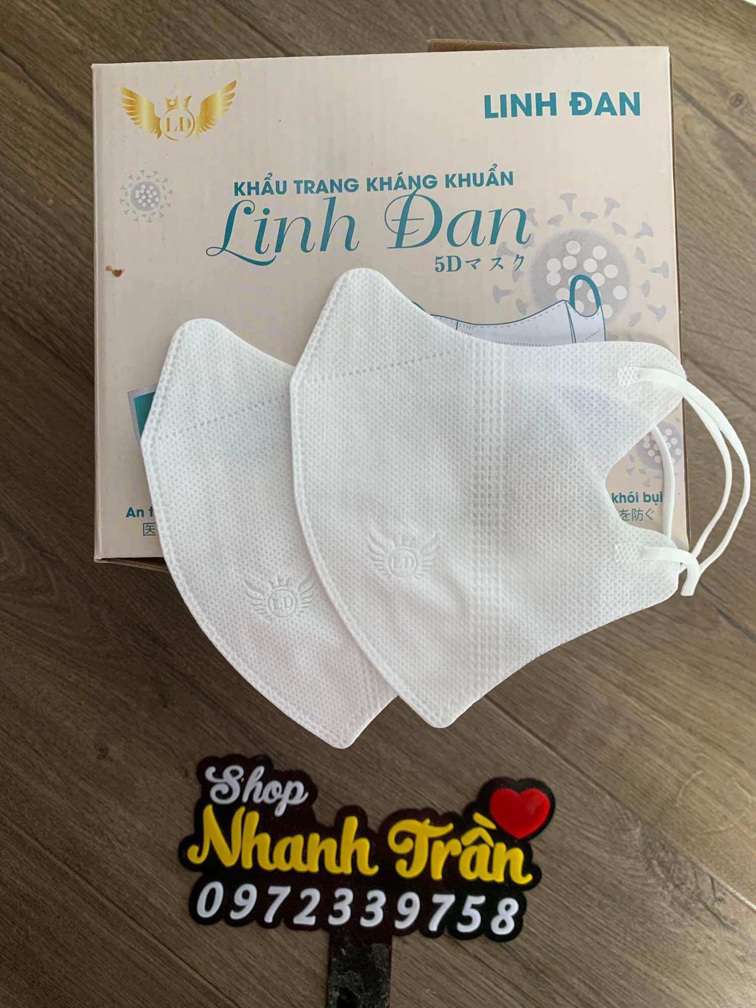 200 cái Khẩu trang 5D kháng khuẩn