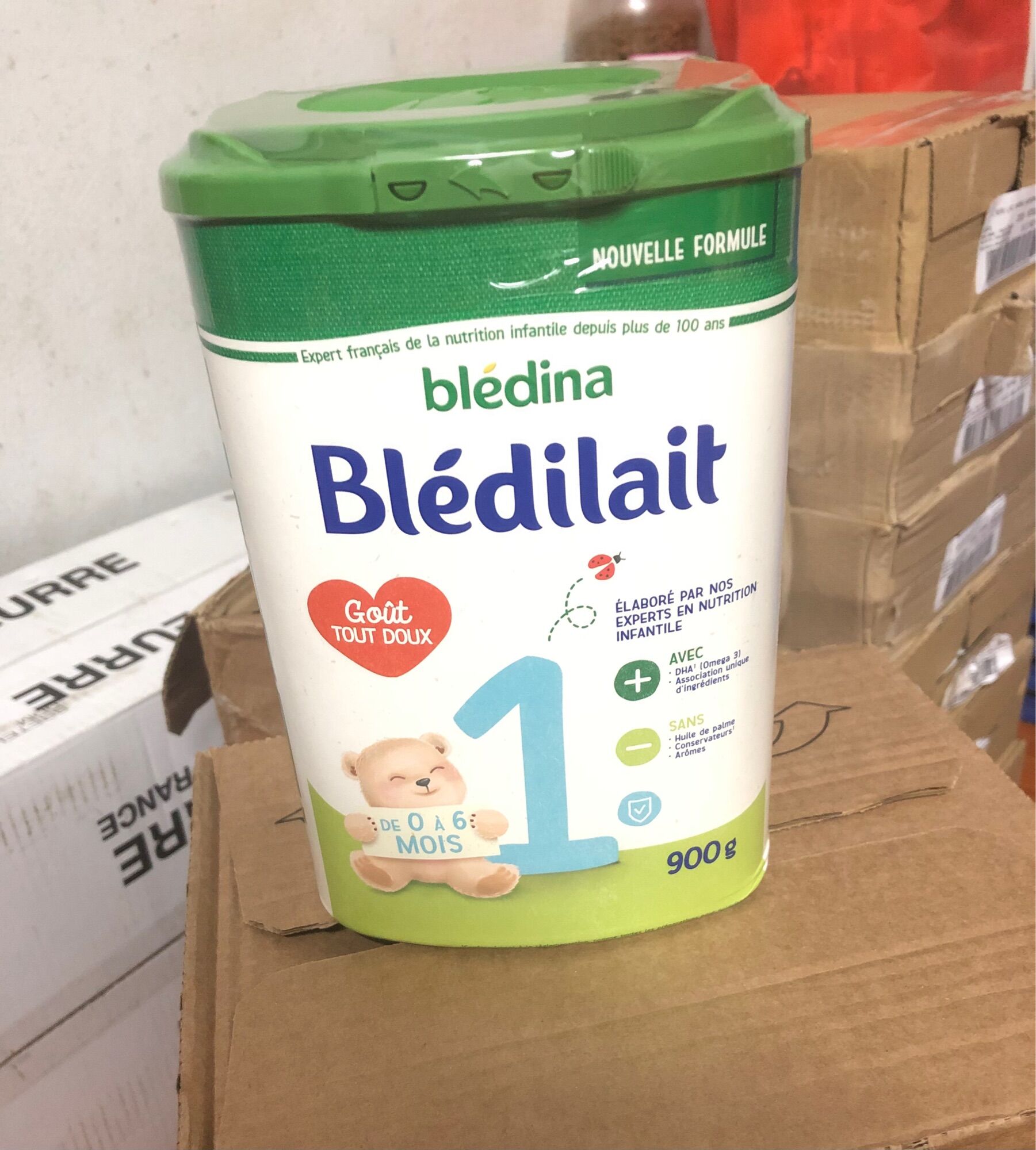 Sữa bledilait 900g mẫu mới date 2025( date dưới mô tả)