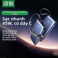 UGREEN | Pin Sạc Dự Phòng 20000mAh Sạc Nhanh 45W, Tích Hợp Cáp