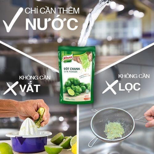 Bột chanh Knorr gói 400gr