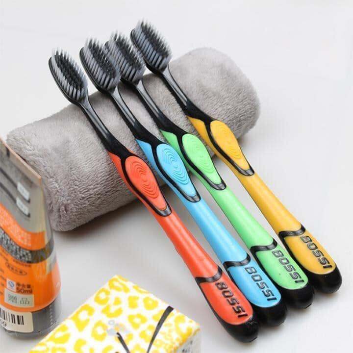 combo 2 Bàn chải đánh răng than tre