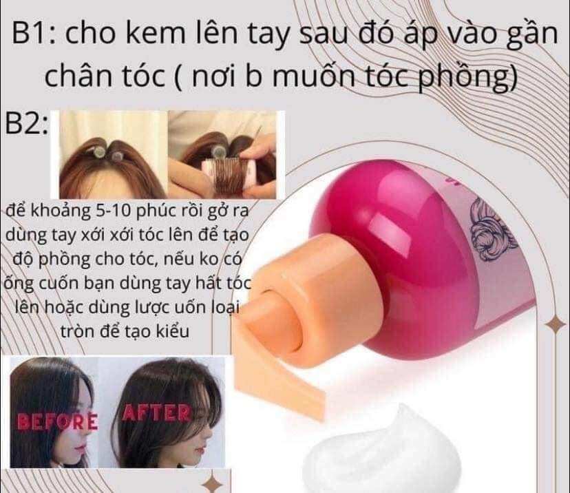 Kem làm phồng tóc Balea