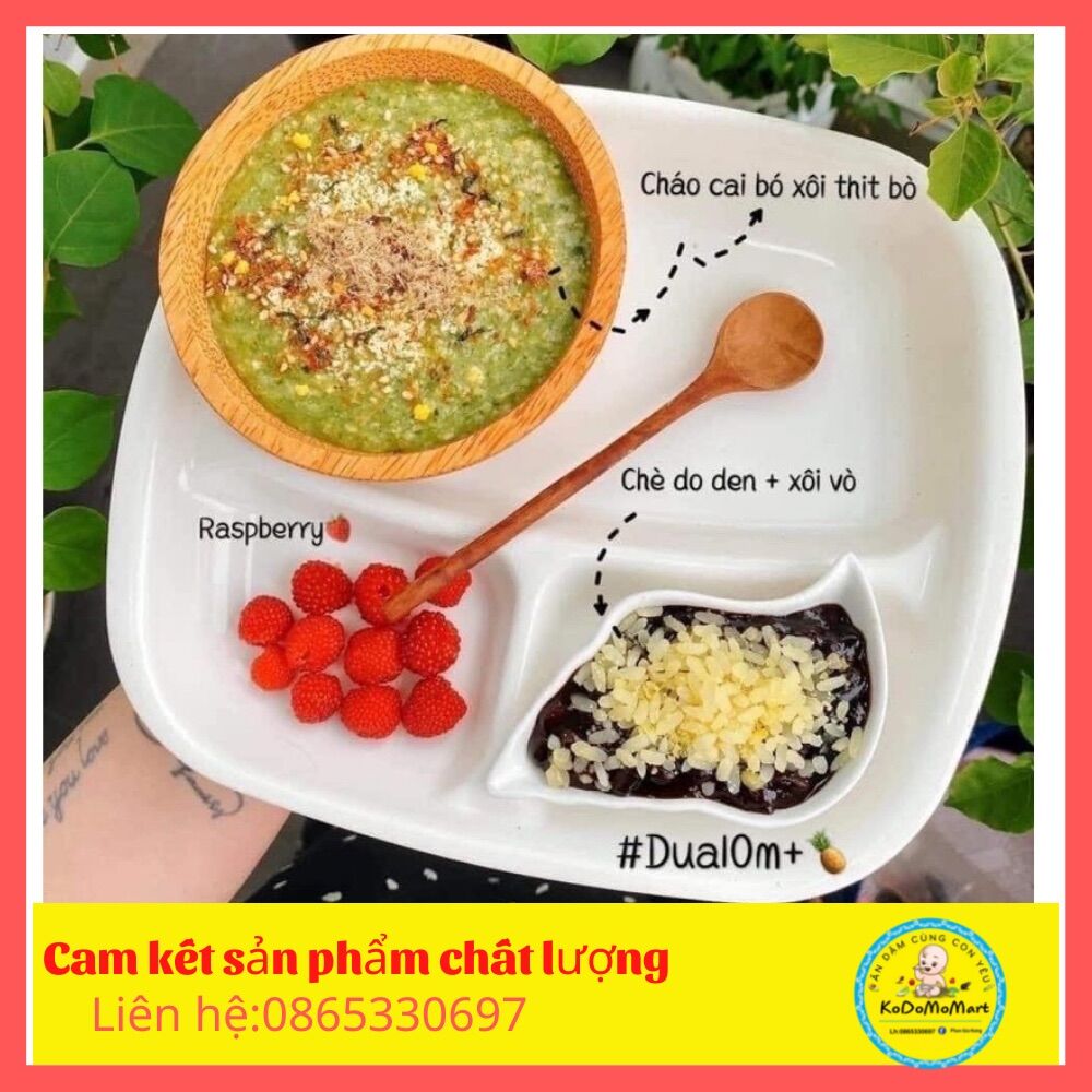 Khay ăn dặm chia ngăn nội địa Nhật