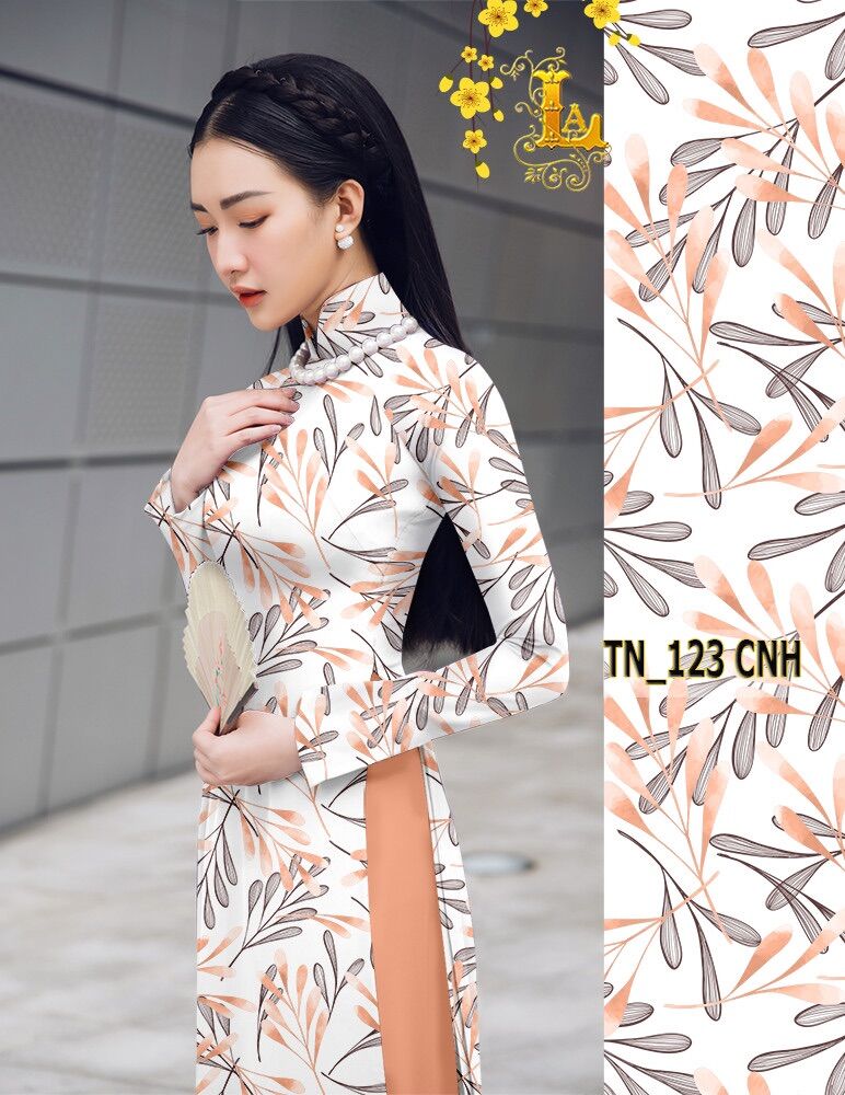 Vải áo dài lụa 3D Mẫu thiết kế mới