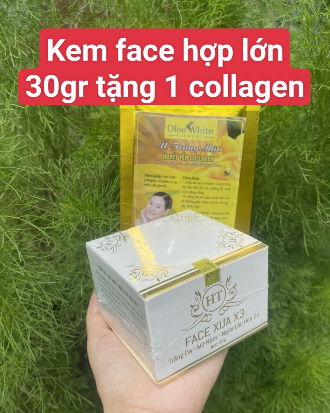 Kem face xưa hũ lớn tặng ủ yến