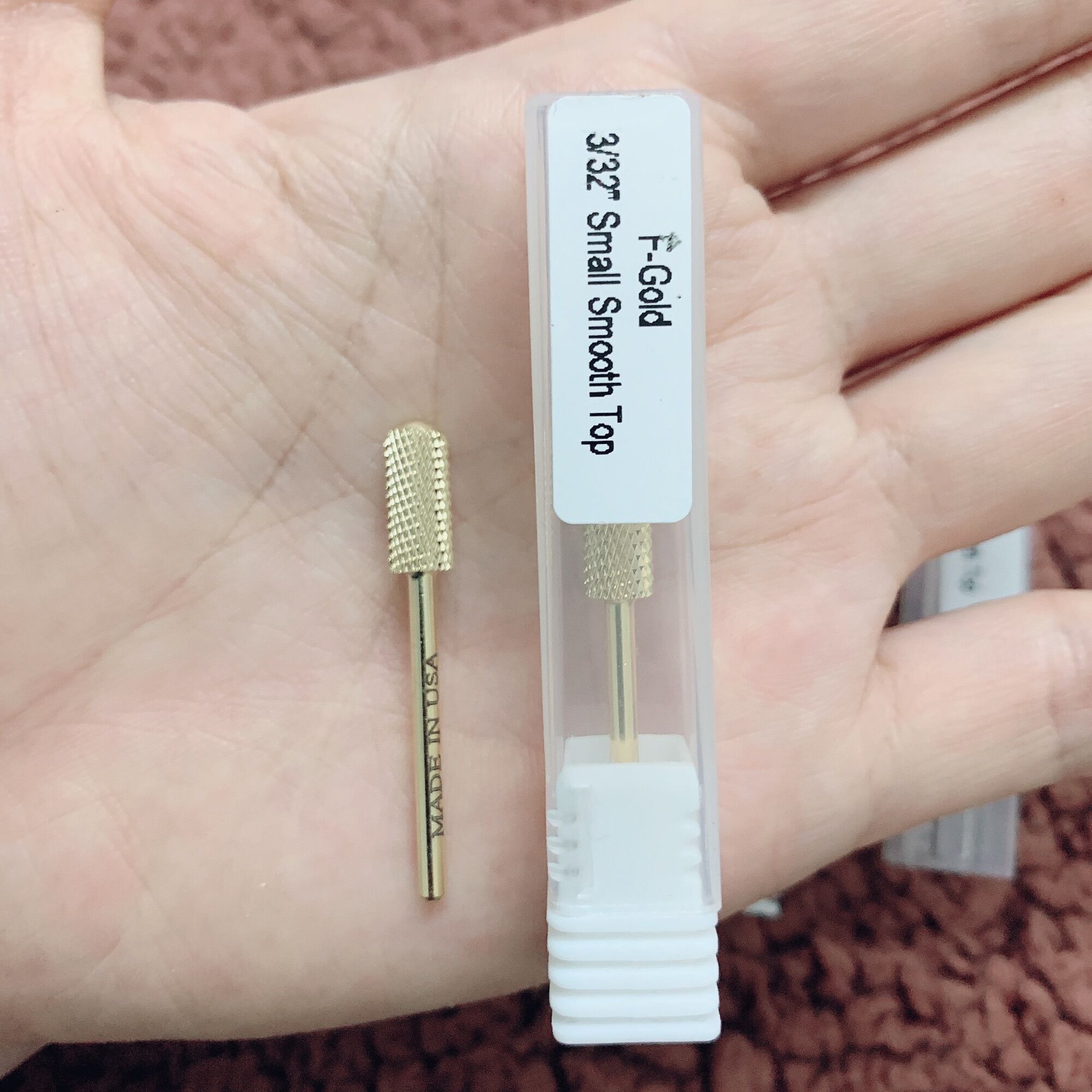 Đầu mài siêu mịn F gold, đầu mài lồi an toàn, đầu mài mỹ siêu mịn