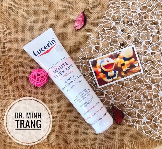 ✅ Sữa Rửa Mặt Eucerin Trắng Da UltraWhite+ Spotless Cleansing Foam Giảm Nám