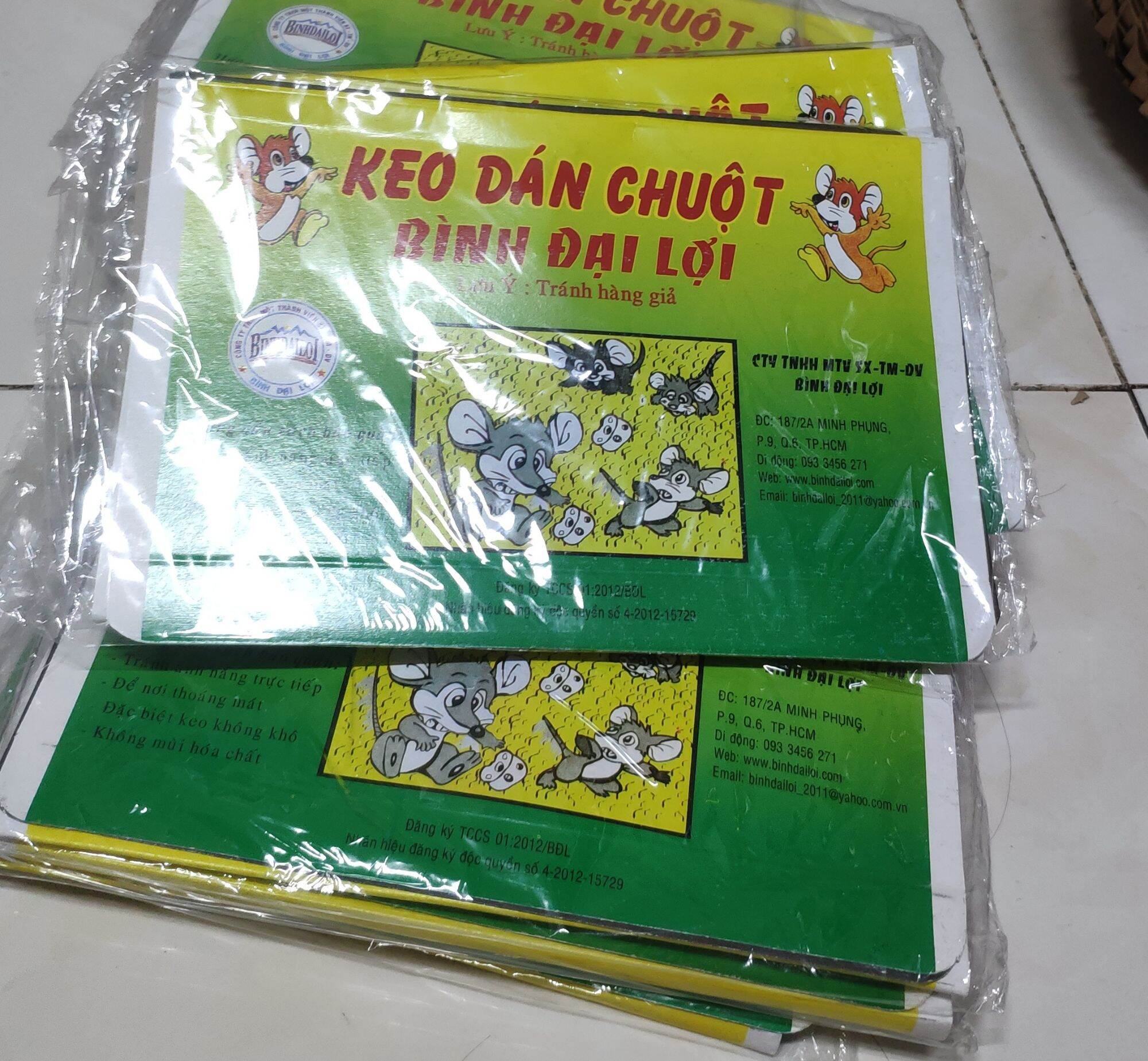 1 miếng keo bẫy chuột siêu dính