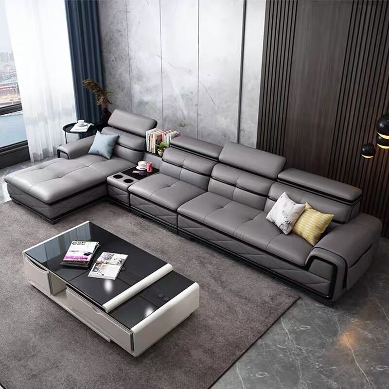 Sofa góc da nhập khẩu Hàn Quốc
