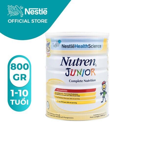 Sữa bột nestle nutren junior - hộp 800g