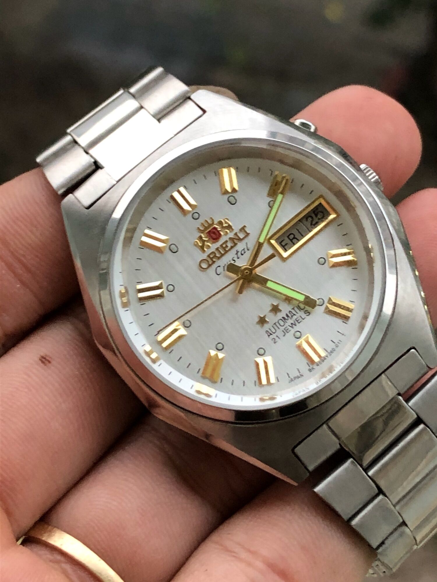 Đồng hồ orient 3 sao cơ tự động