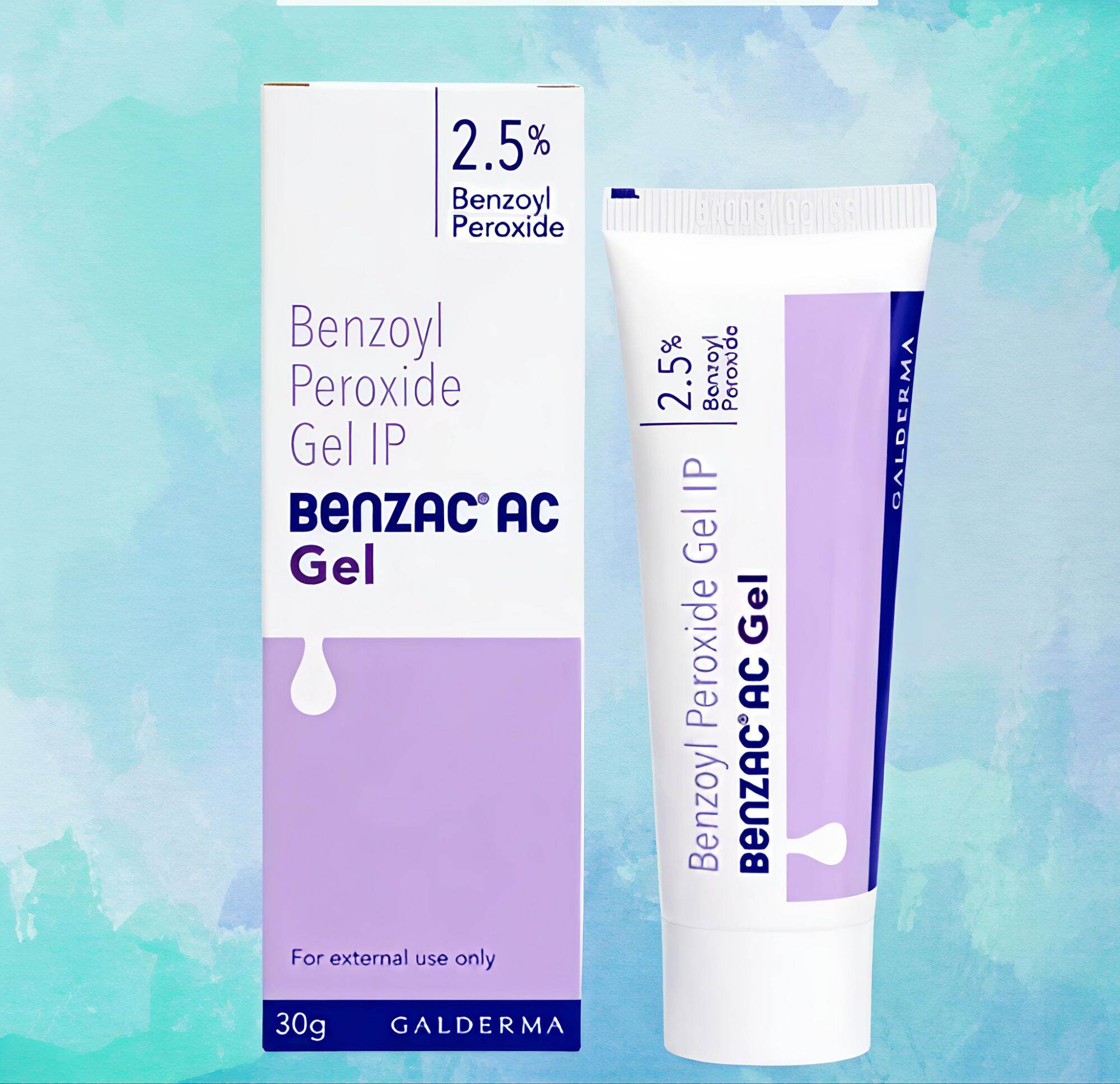 Chăm sóc mụn trứng cá - Gel Benzoyl Peroxide 2.5% BENZAC AC Gel