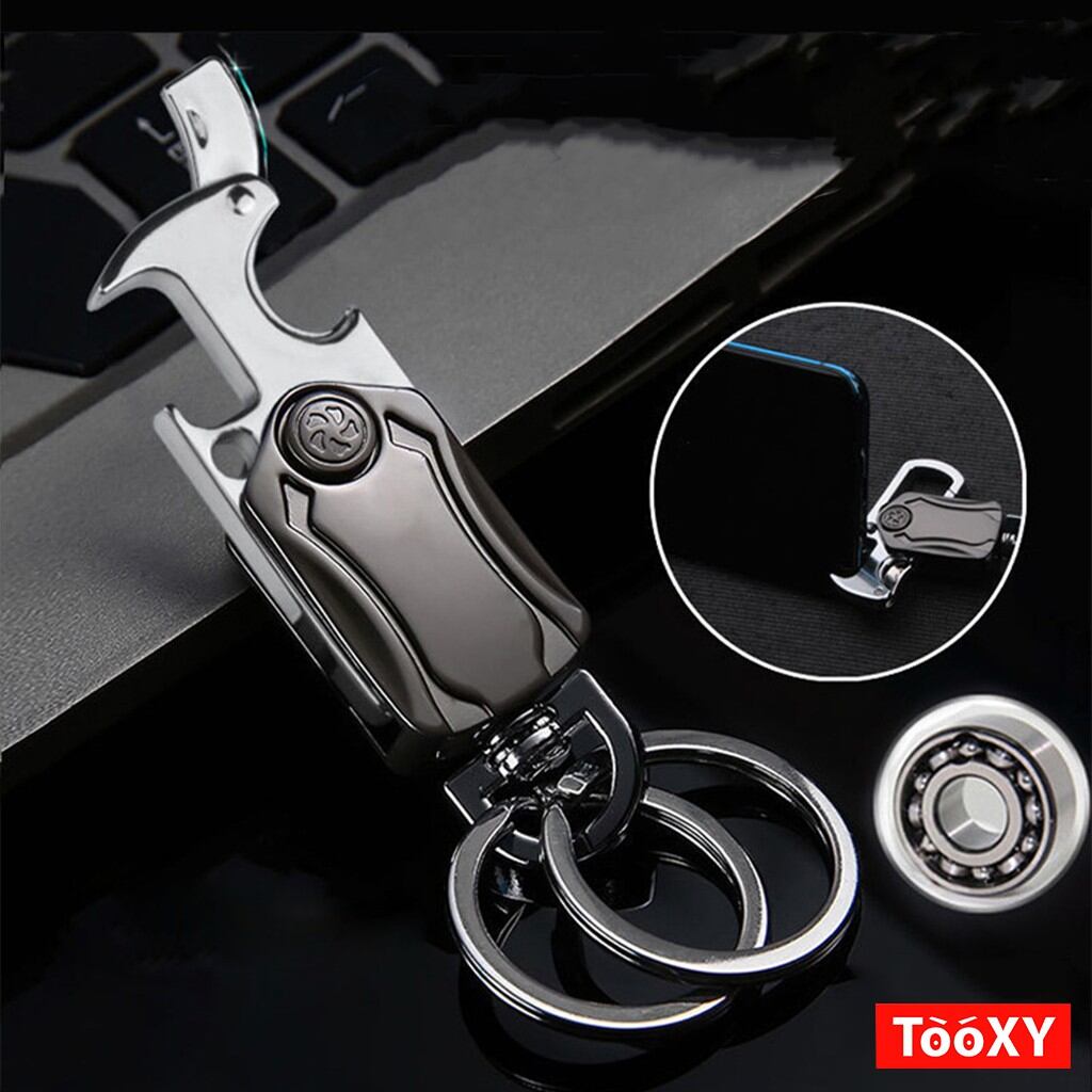 Móc khoá xe hơi cao cấp xoay 360 độ
