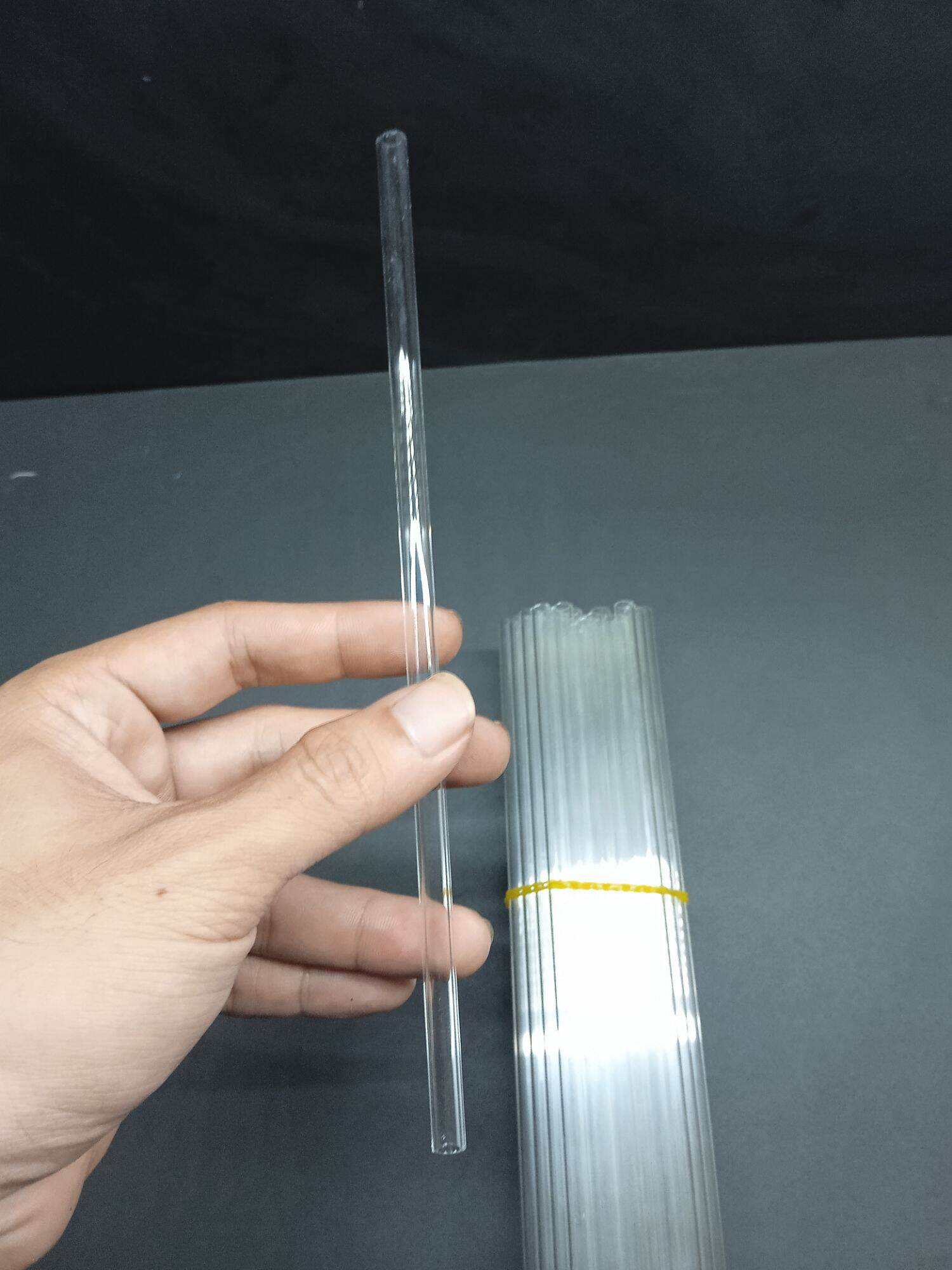 Set 50 ống thủy tinh fi 6 dài 20cm