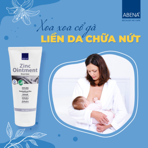 Kem hăm đa năng Abena Zinc Ointment 15ml
