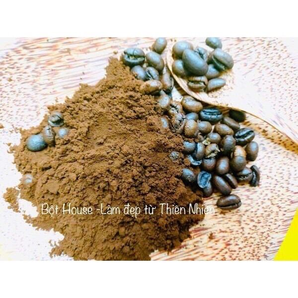 (BỘTHOUSE)BỘT CAFE NGUYÊN CHẤT/ ĐẮP MẶT/TẨY TẾ BÀO CHẾT NHÀ BỘT