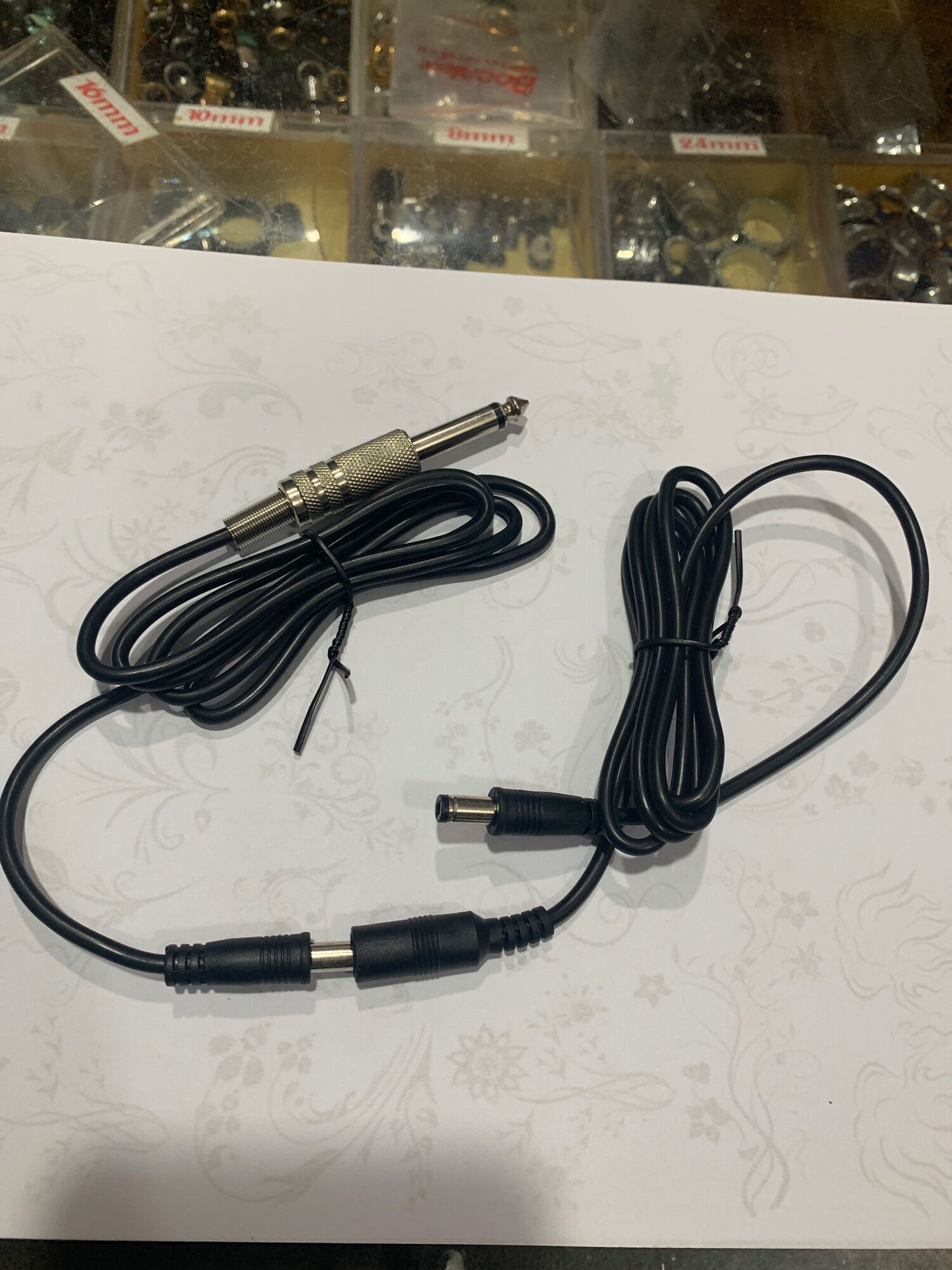 Dây rắc cắm máy xăm Pen 5.0 kèm mối nối