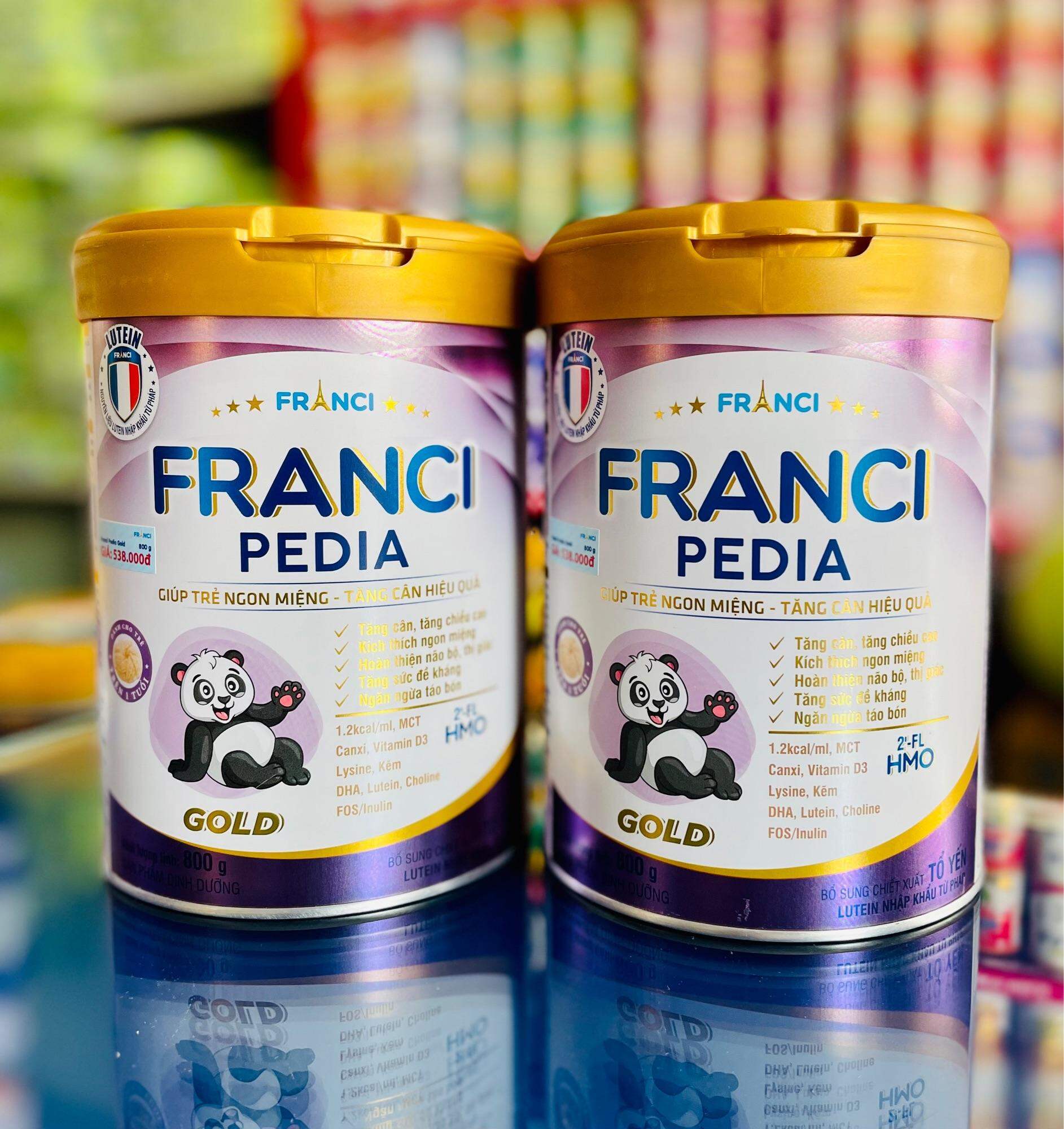 Sữa bột Franci Pedia Gold 800g
