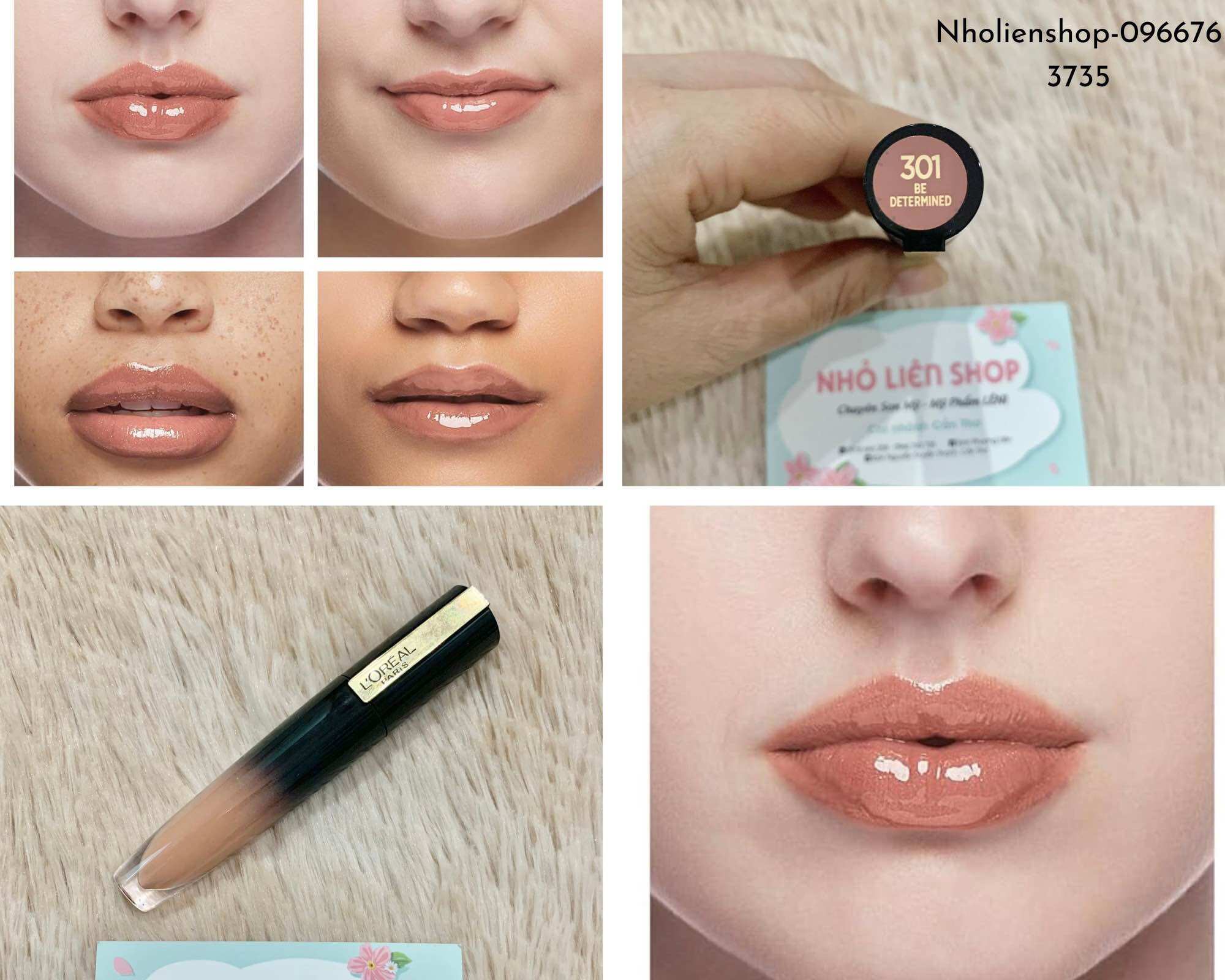 THANH LÝ SON LOREAL ROUGE SIGNATURE BRILLIANT LIP STAIN