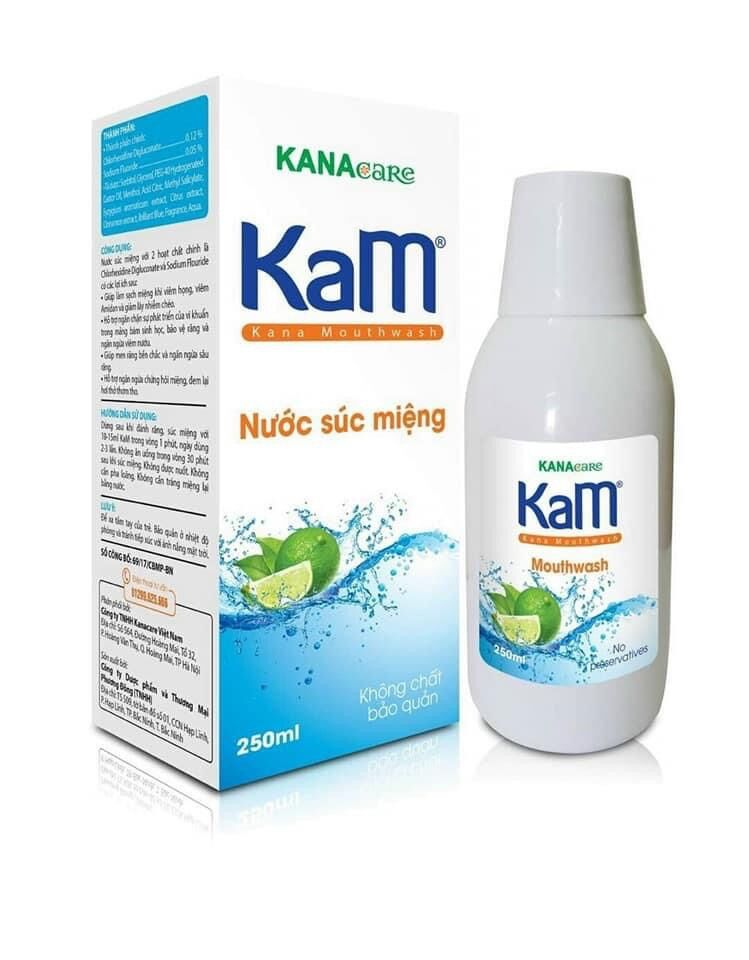 Nước súc miệng kam
