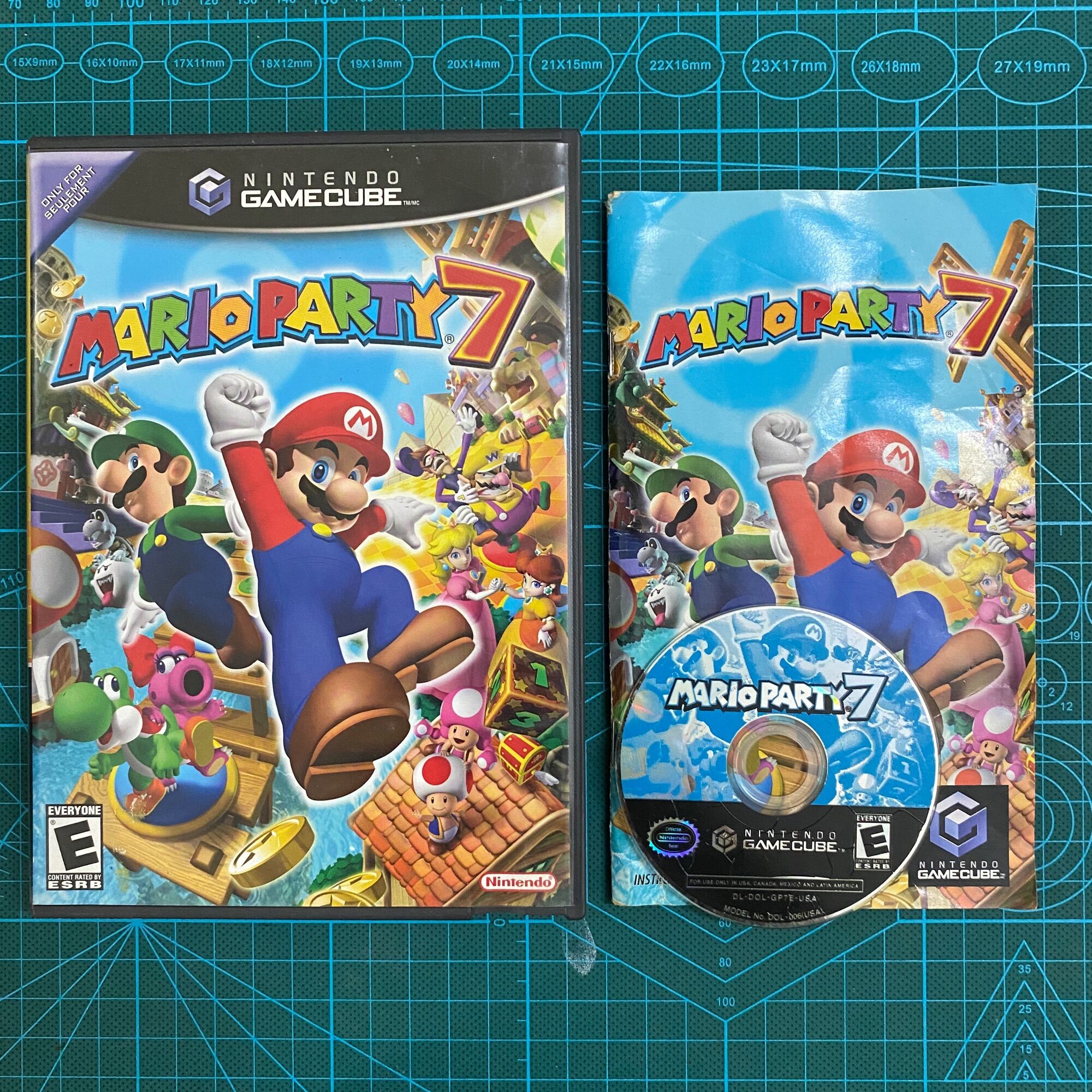 Đĩa game Mario Party 7 Gamecube hệ US