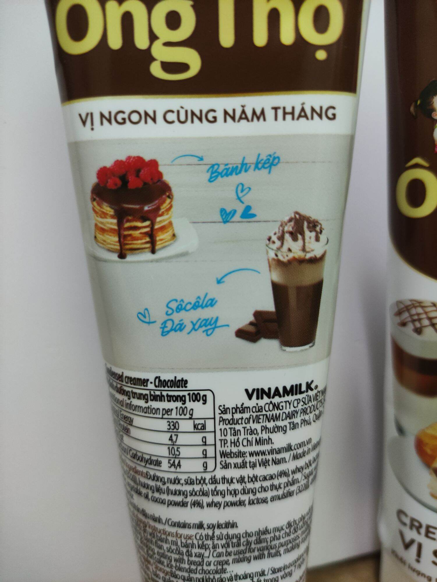 *FREE SHIP* Sữa Đặc Ông Thọ vị Socola tuýp 165g