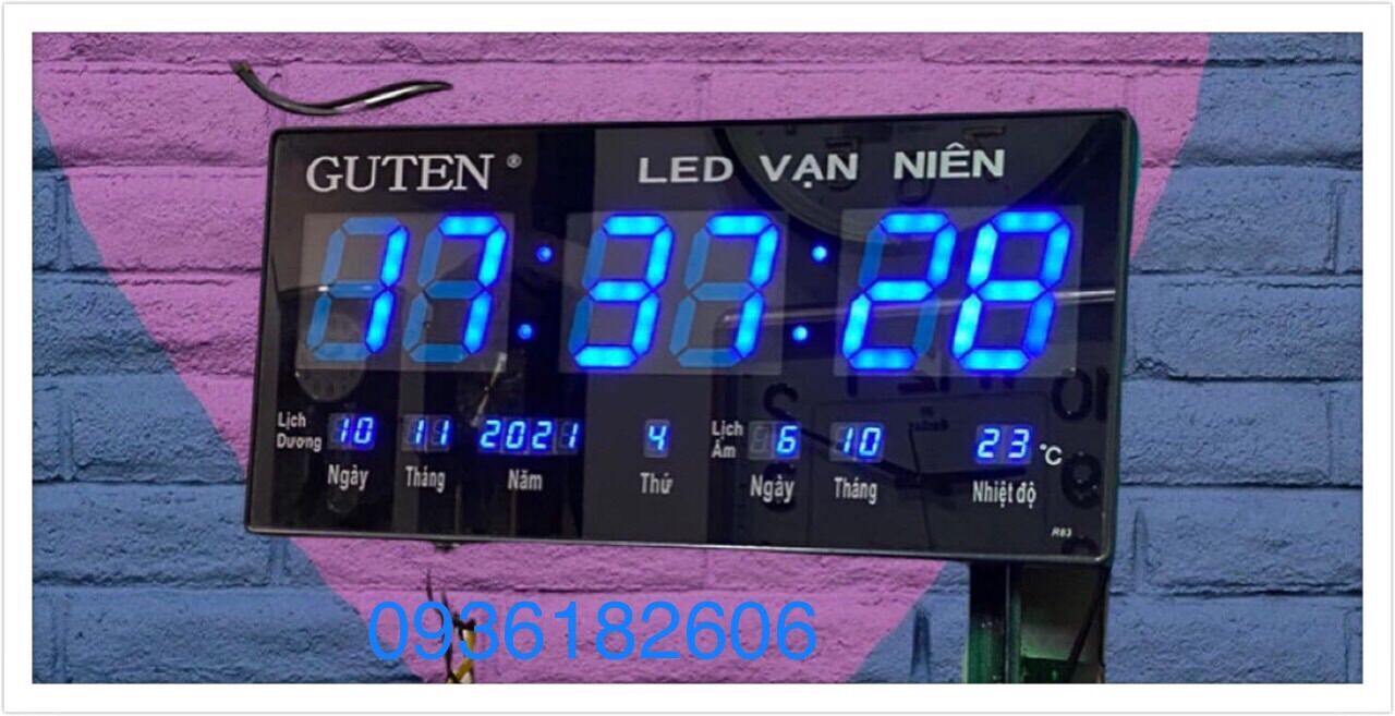 ĐỒNG HỒ LED VẠN NIÊN GUTEN