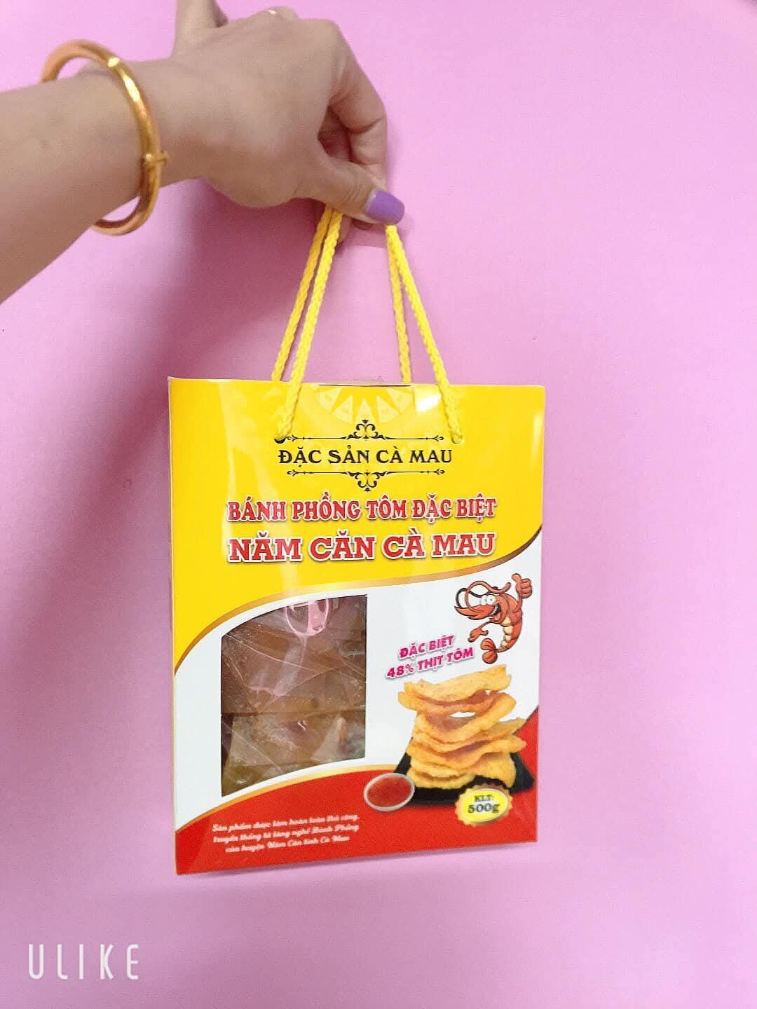 Bánh phồng tôm Cà Mau